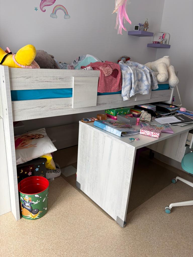 Slaapkamer, Kinderen en Baby's, Kinderkamer | Stapelbedden en Hoogslapers, Ophalen, Zo goed als nieuw, Hoogslaper