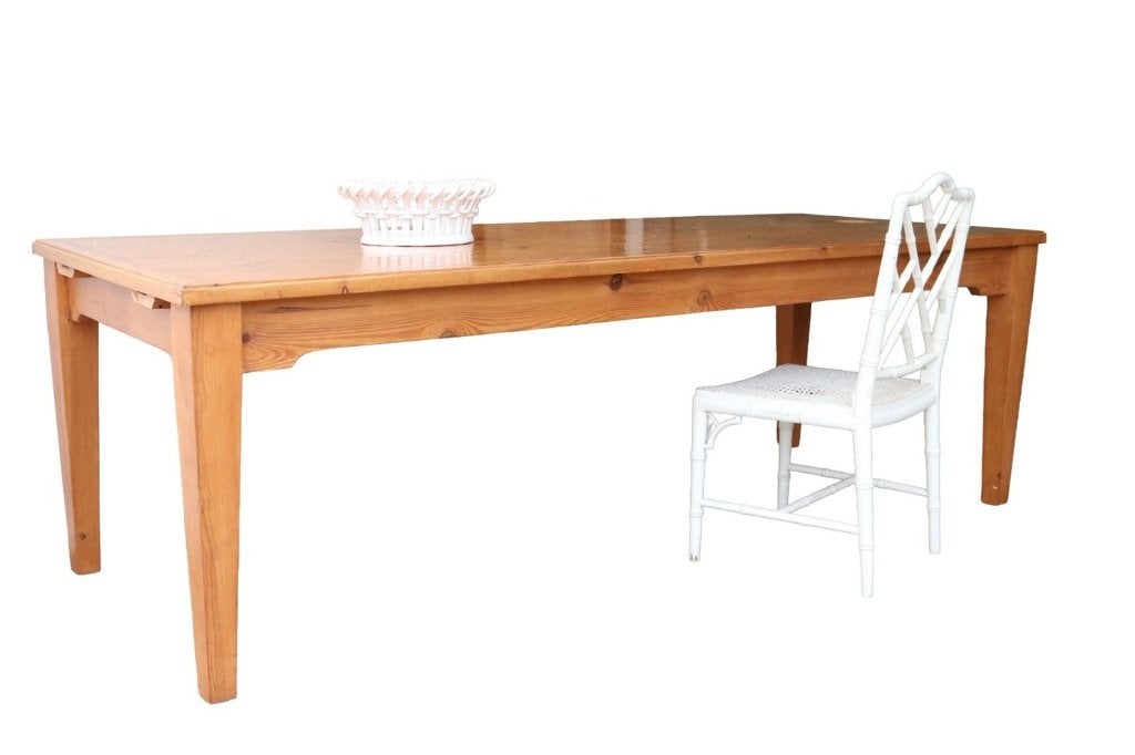 Extra grote grenen boerentafel 238 cm, Franse boerenstijl, Enlèvement