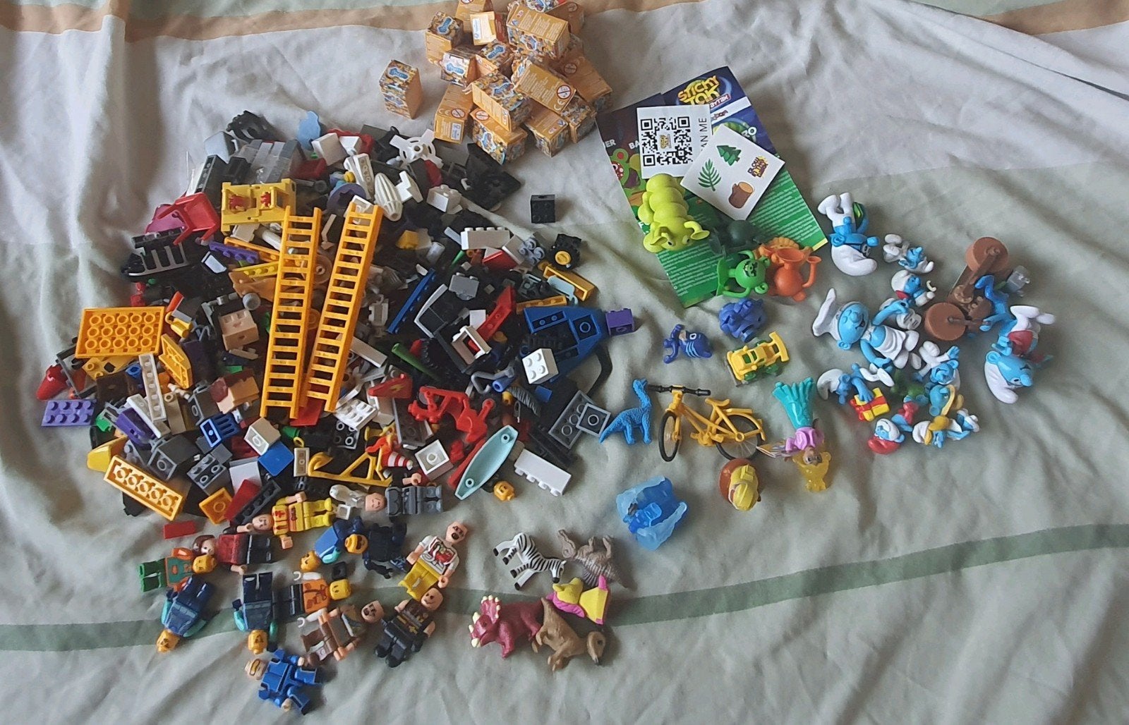 smurfen bouwstenen kinder surprise speelgoed, Kinderen en Baby's, Ophalen