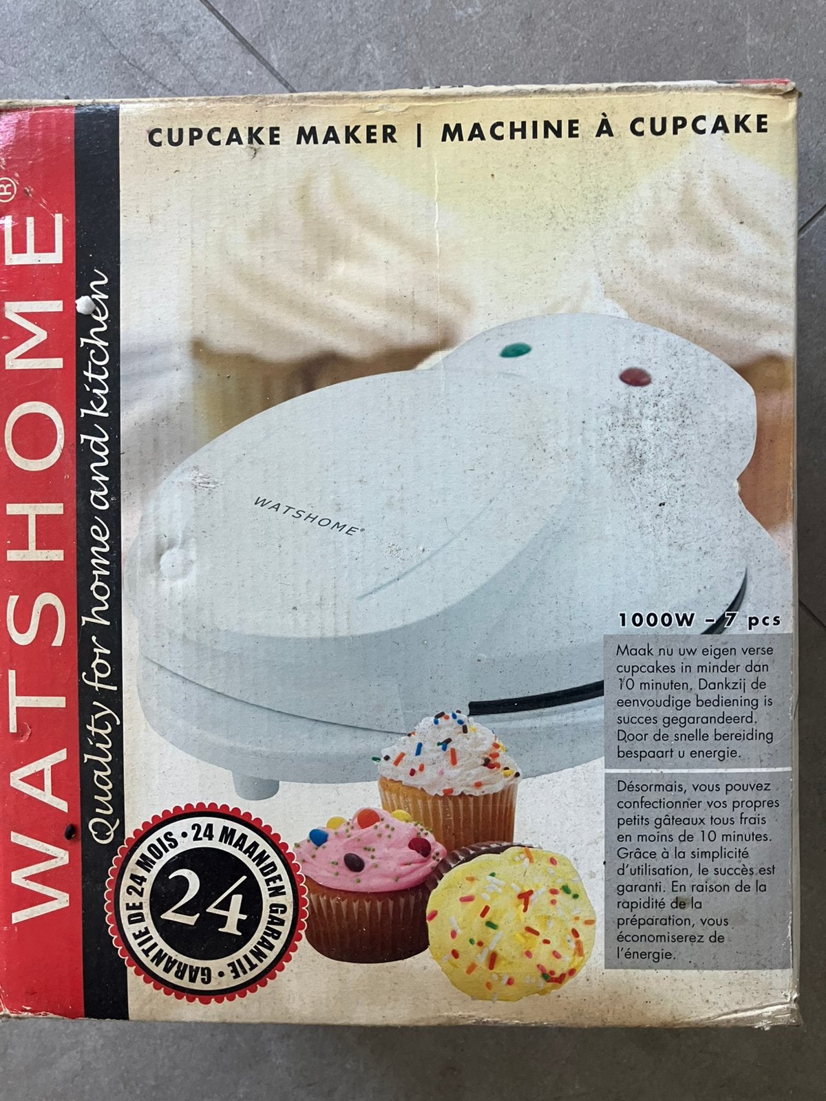 Cupcake toestel, Verzenden, Zo goed als nieuw, Cupcakes, Bakvorm