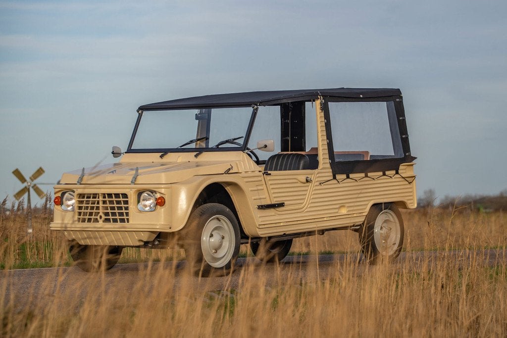 Citroen MEHARI 2 + 2, Voorwielaandrijving, 602 cc, Geel, Bedrijf