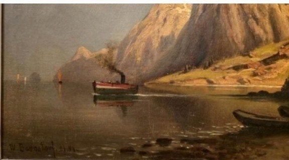 W.Barnstrof (1885-1936), Antiquités & Art, Art | Peinture | Classique, Enlèvement ou Envoi