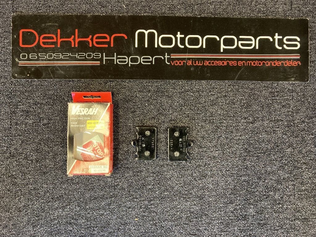 Vesrah remblokken VD-433 NA voorzijde zxr400 zxr 400, Motos, Neuf, -, -, -