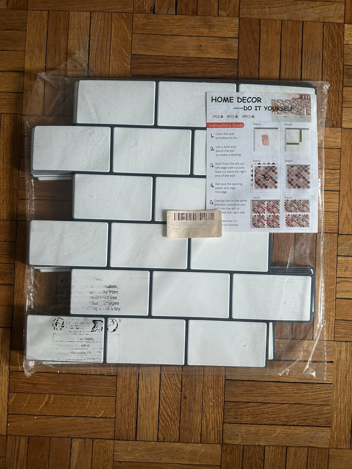 carreaux muraux autocollants, Enlèvement, Neuf, Autres types