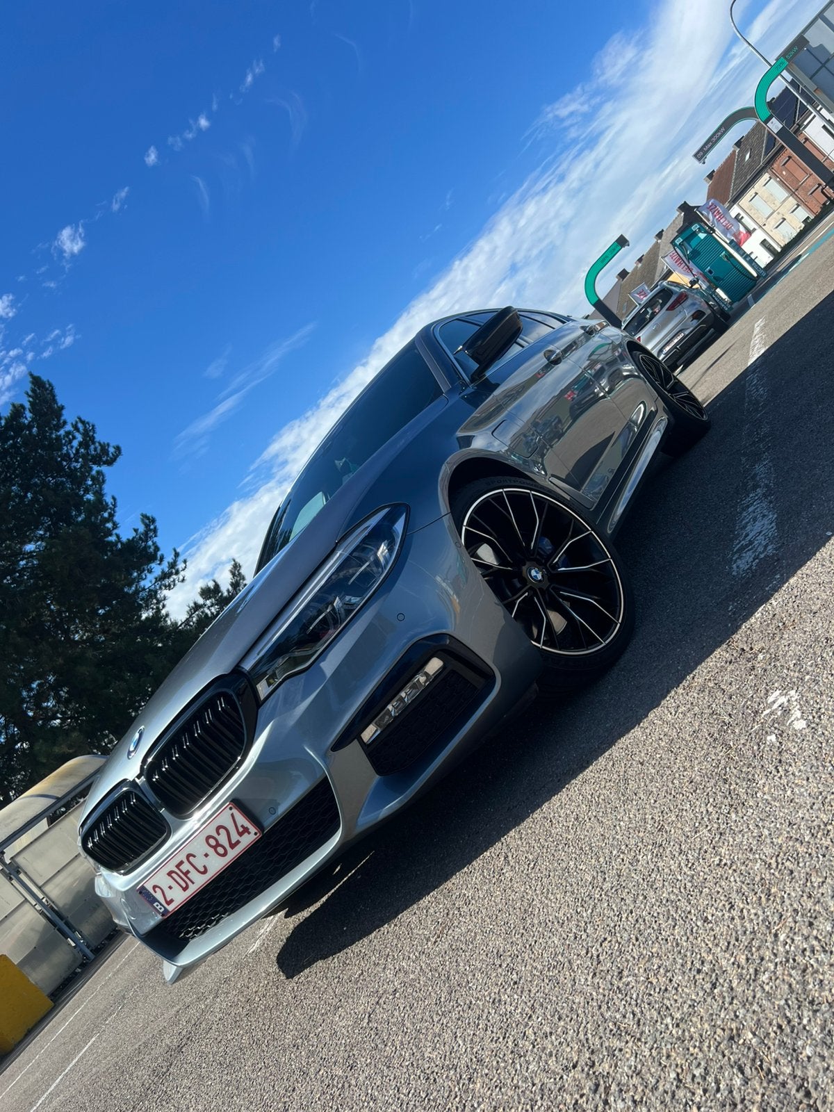 BMW 530e, Argent ou Gris, Euro 6, Noir, 5 portes