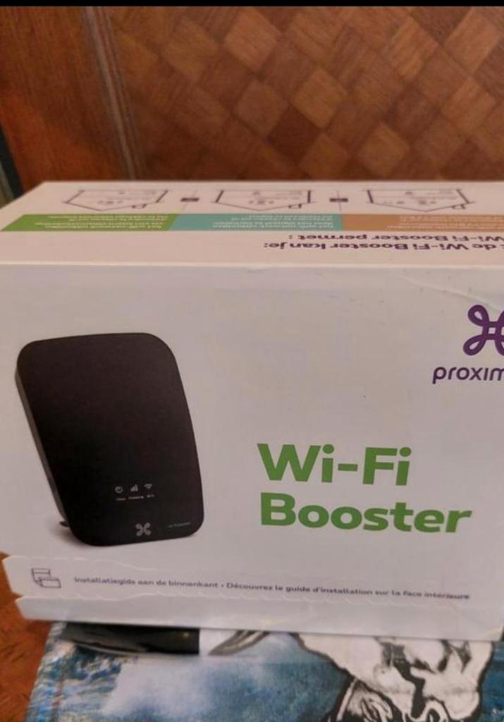 Wifi Booster V2 dernier génération fibre optique Proximus, Enlèvement ou Envoi, Comme neuf