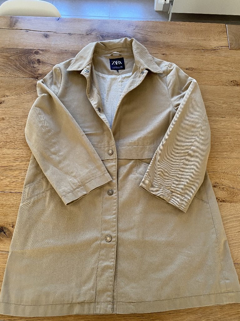Trenchcoat Zara, Gebruikt, Meisje, Ophalen of Verzenden, Zara