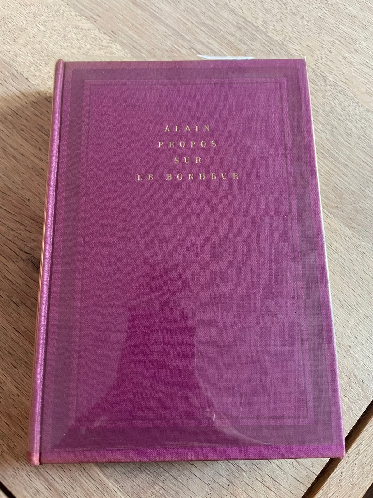 Propos sur le bonheur, Ophalen, Gelezen, Alain
