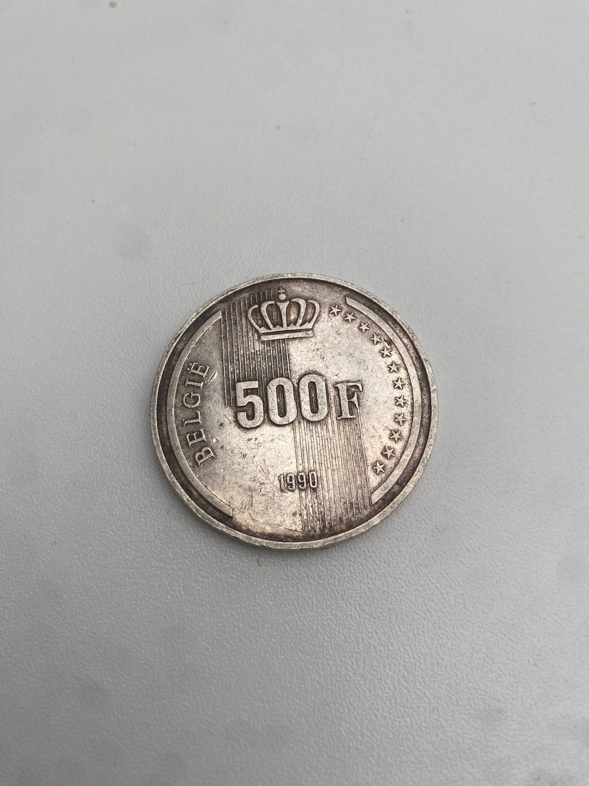 Belgische herdenkingsmunt (1990), Ophalen of Verzenden
