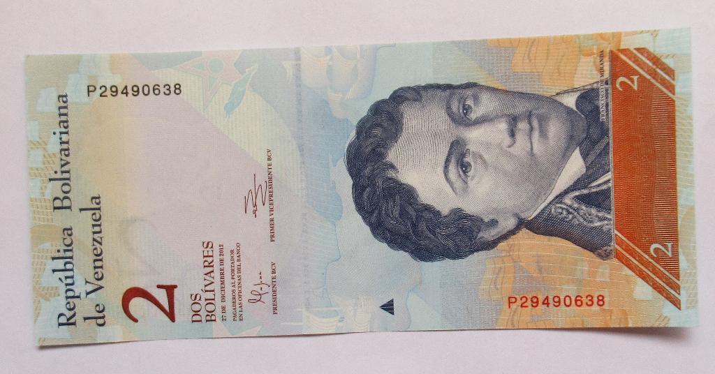 Venezuela 2 Bolívares 2012, Timbres & Monnaies, Billets de banque | Amérique, Envoi, Amérique du Sud