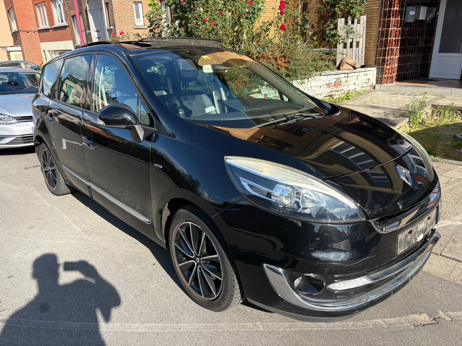 Renault gr scenic 7pl 1.4essence 121000km 2012 full optiins, Cuir, Achat, 7 places, Noir
