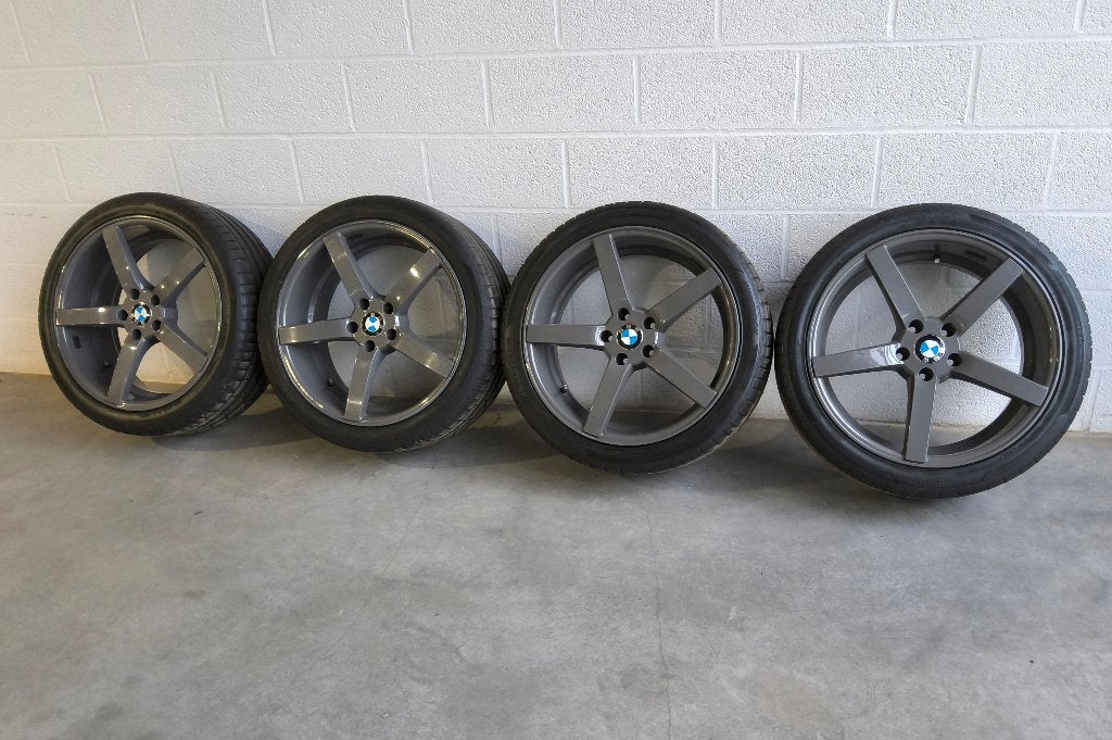 4 très belles roues été 245/40ZR20 d'une BMW X3, Pneus et Jantes, 245 mm, Pneus été, Enlèvement