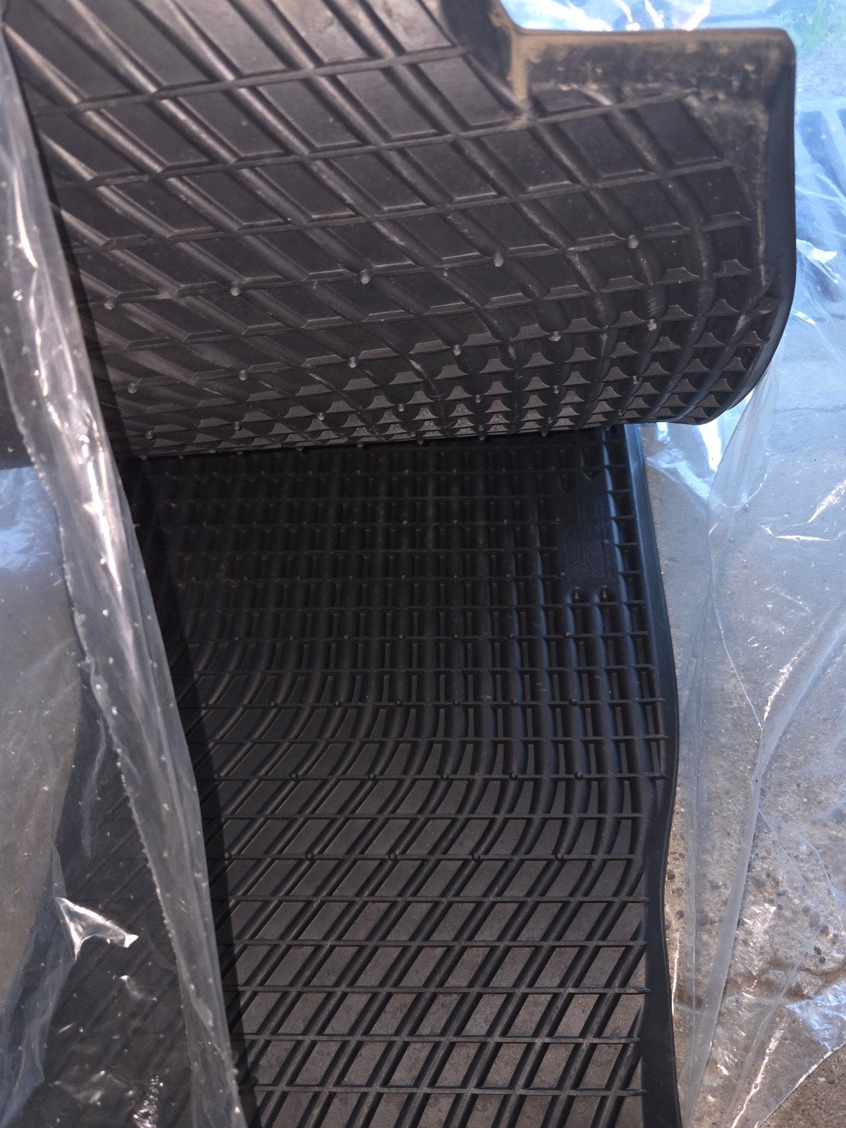 carpettes caoutchouc a6c7 avant, Auto diversen, Ophalen, Gebruikt