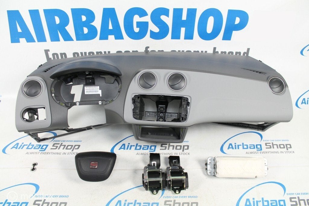 Airbag kit Tableau de bord gris Seat Ibiza (6J), Autos : Pièces & Accessoires, Enlèvement ou Envoi, Utilisé