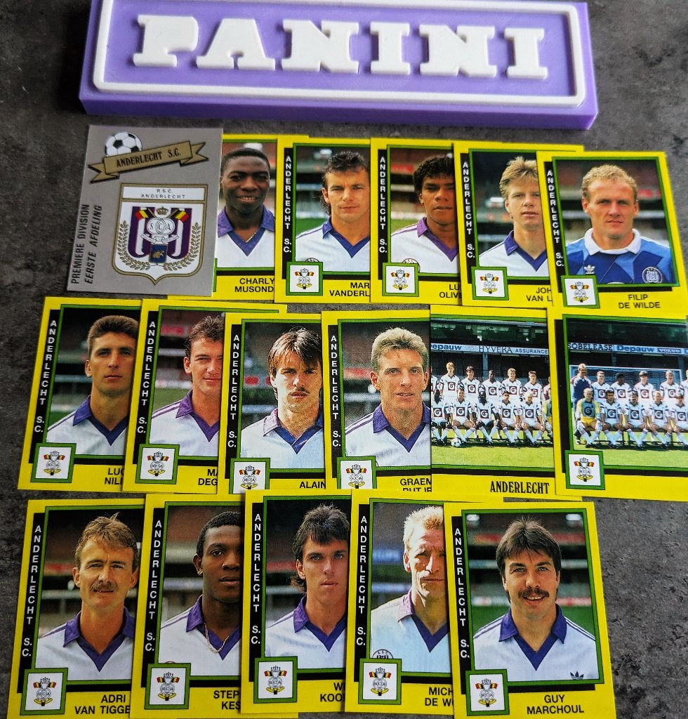 AUTOCOLLANTS PANINI FOOTBALL 91 ANDERLECHT SC 17 1991, Enlèvement ou Envoi, Neuf