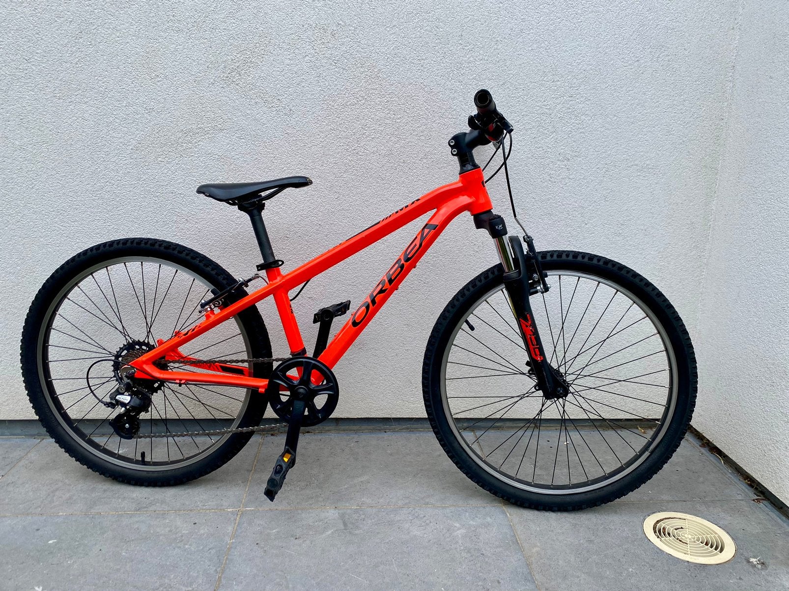 Orbea MTB MX 24” kinderfiets, Fietsen en Brommers, Ophalen, Gebruikt, Velgrem, 20 inch of meer