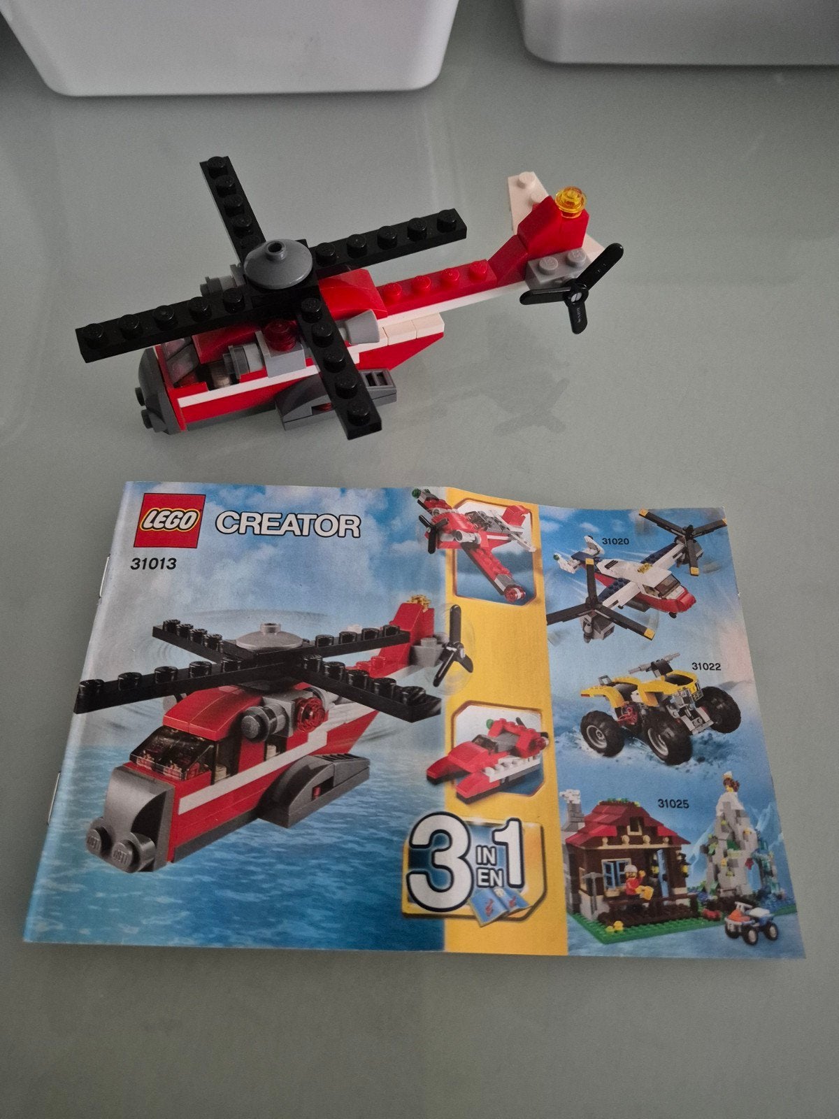 lego creator 31013, Lego, Ophalen of Verzenden, Zo goed als nieuw, Compleet