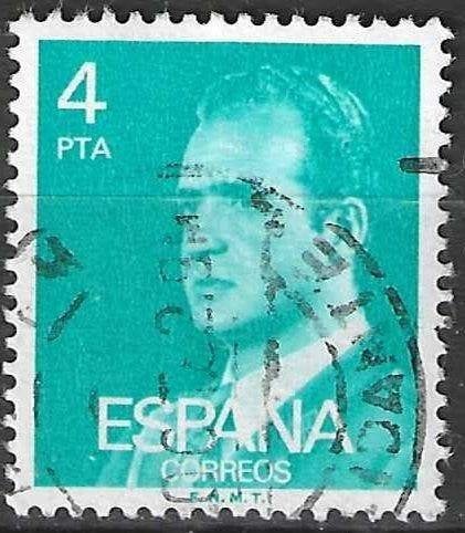 Espagne 1977 - Yvert 2035 - Roi Juan Carlos I (ST), Envoi, Affranchi