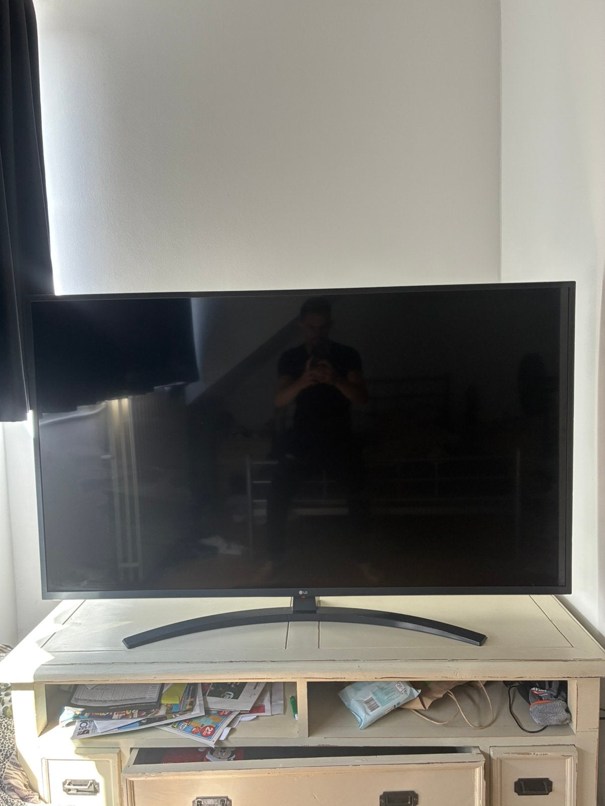Smart tv met AI ingebouwd, Audio, Tv en Foto, Ophalen, Zo goed als nieuw, 100 cm of meer, Full HD (1080p)