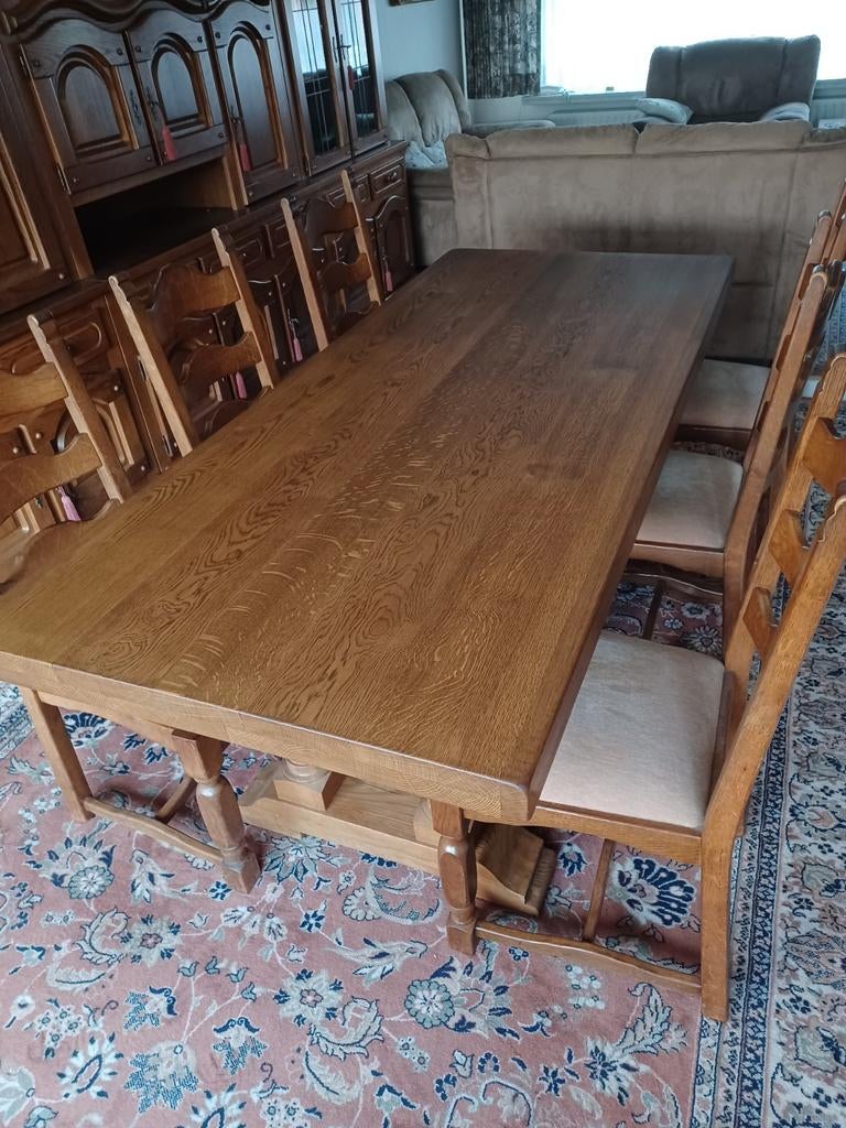 Tafel met 6 stoelen, Antiek en Kunst, Ophalen