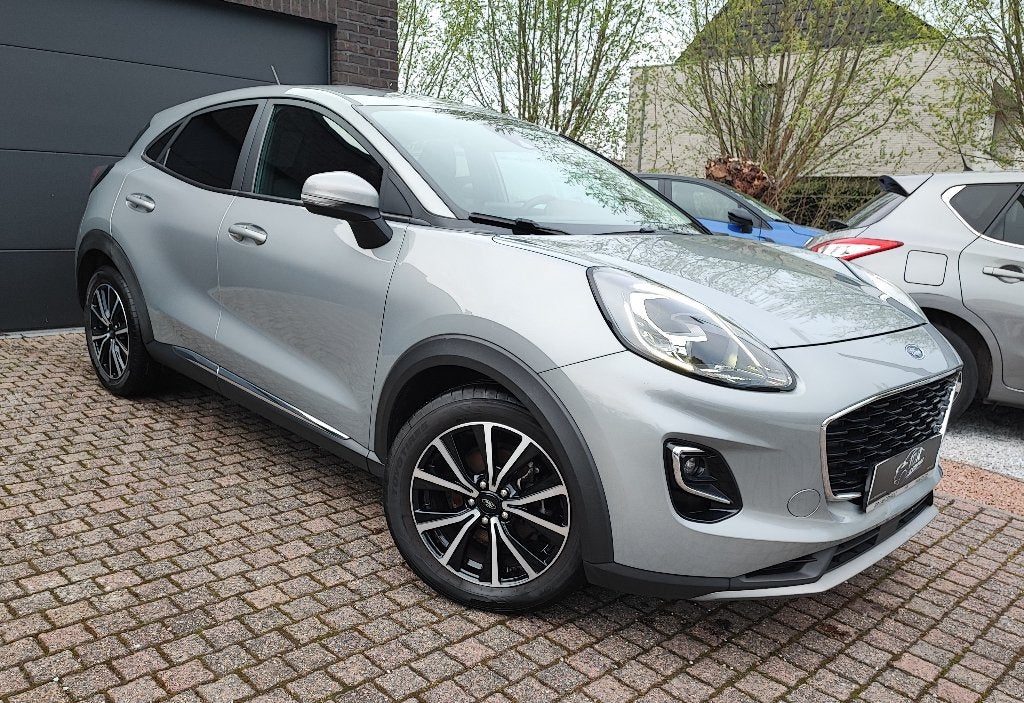 FORD Puma Titanium 1.0Hybrid *2 JAAR GARANTIE*VEEL OPTIES!!, Auto's, Voorwielaandrijving, Stof, Puma, Zilver of Grijs