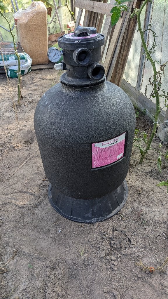 Hayward Powerline top mount zandfilter 10m³, Ophalen, Zo goed als nieuw, Filter