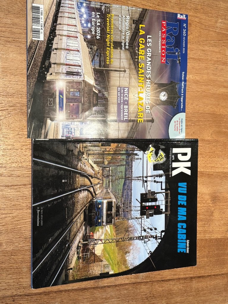 Franse spoorweg boekjes, Ophalen of Verzenden, Gelezen, Trein