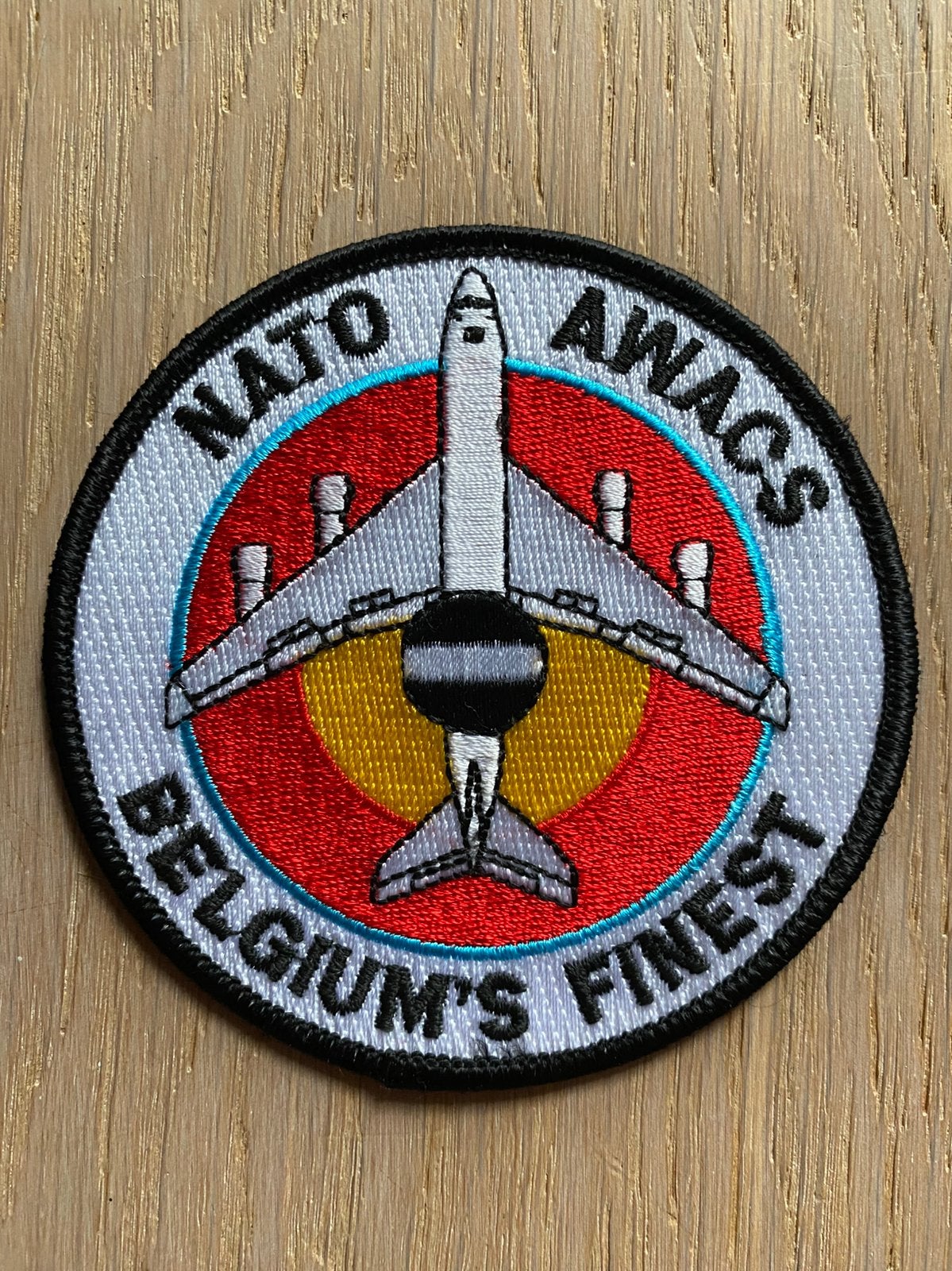 OTAN - Awacs - Force aérienne Belge, Enlèvement ou Envoi, Neuf, Écusson, Insigne ou Logo