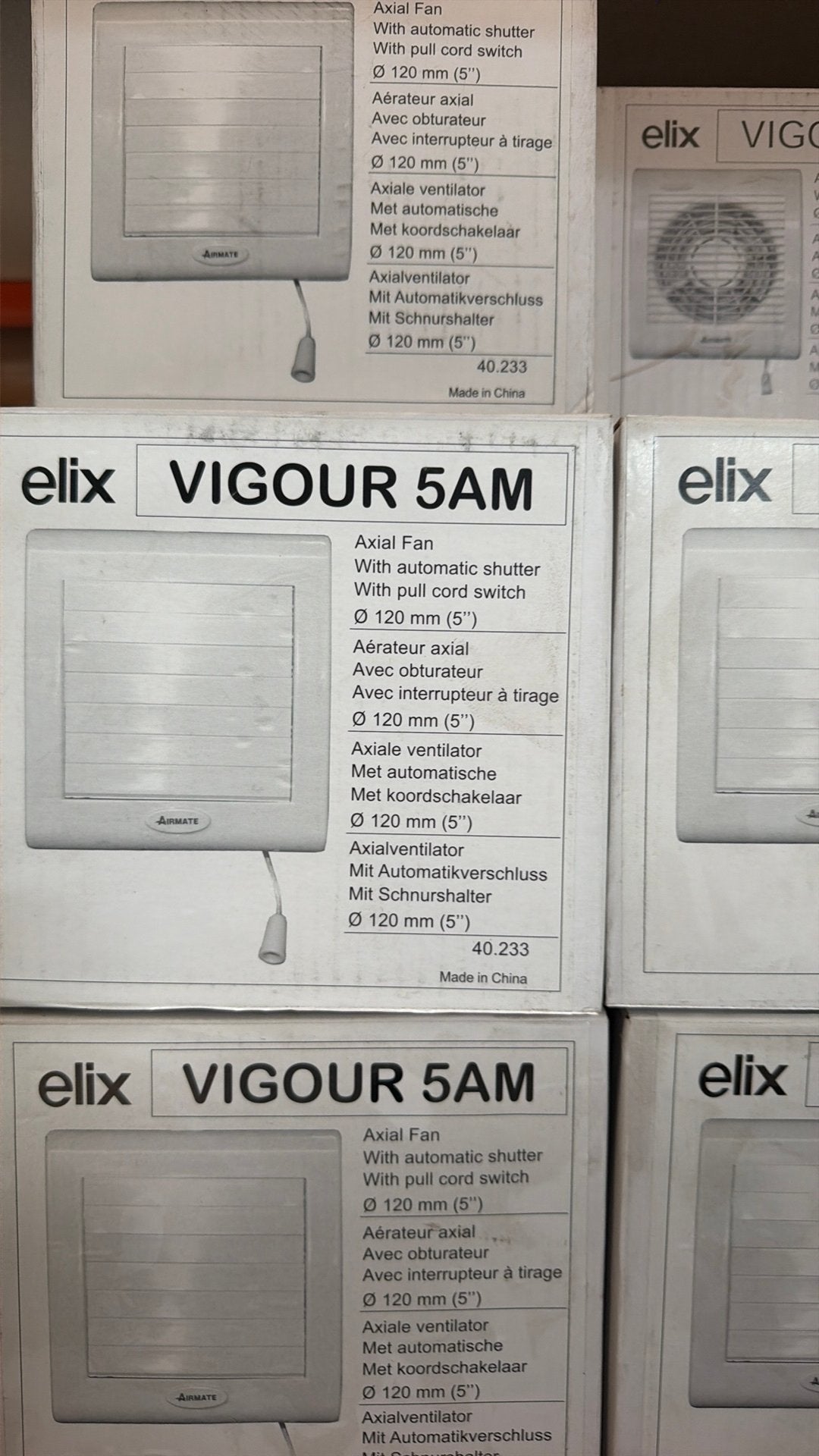 VENTILATOR 120MM NIEUW, Timbres & Monnaies, Timbres | Accessoires, Enlèvement