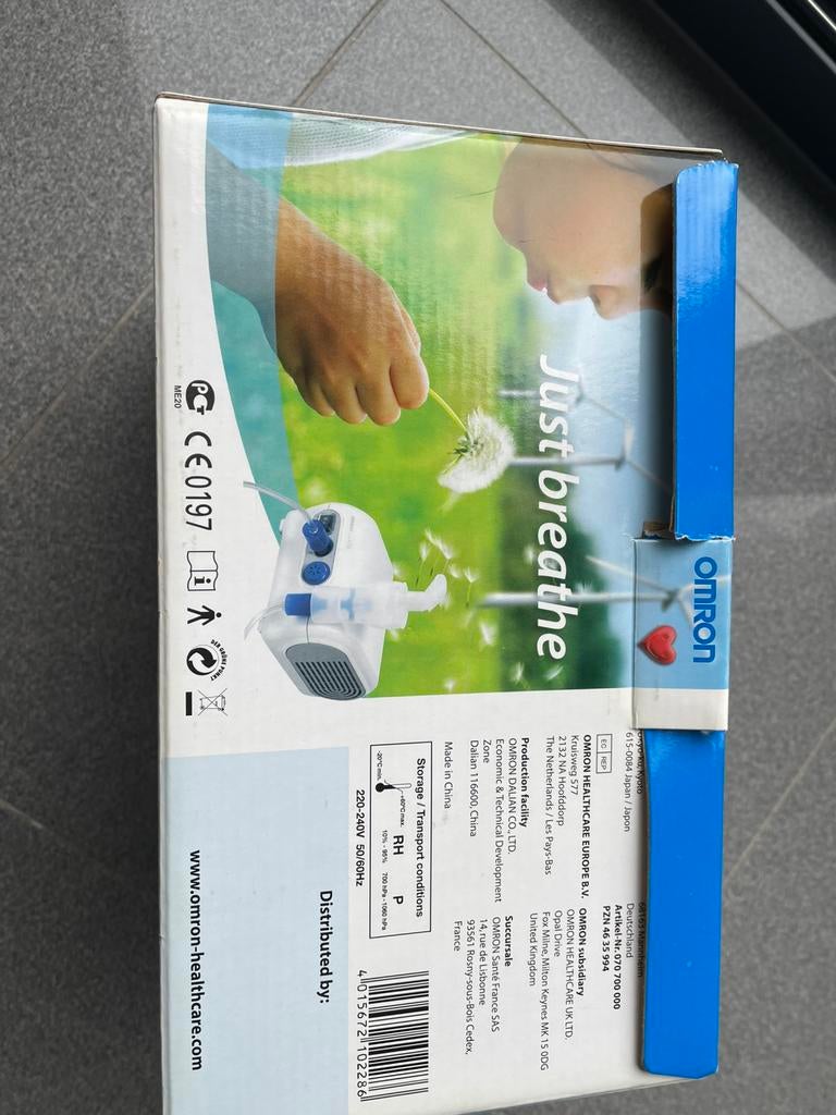 Omron NE-C28E Vernevelaar met Compressor, Elektronische apparatuur, Ophalen, Nieuw, Overige typen