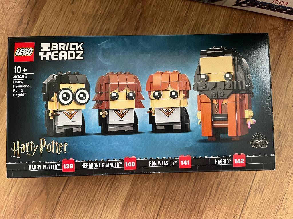 40495	HP, Her, Ron and Hagrid - Lego Harry Potter brickheadz, BrickHeadz, Lego, Nieuw, Ophalen of Verzenden