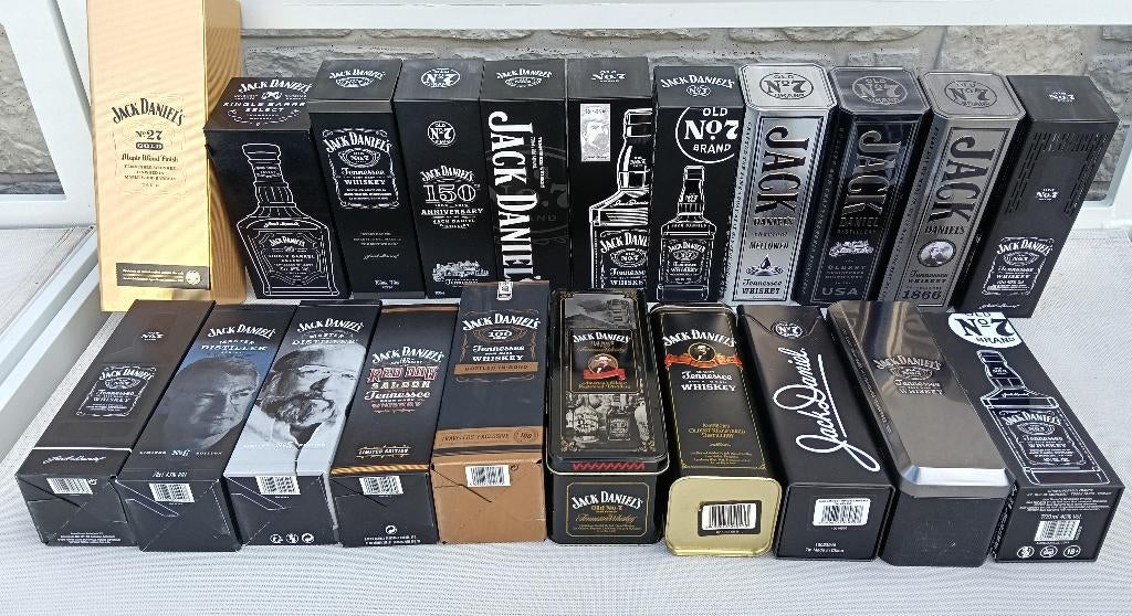 Lege kokers Jack Daniels, Ophalen of Verzenden, Zo goed als nieuw, Verpakking