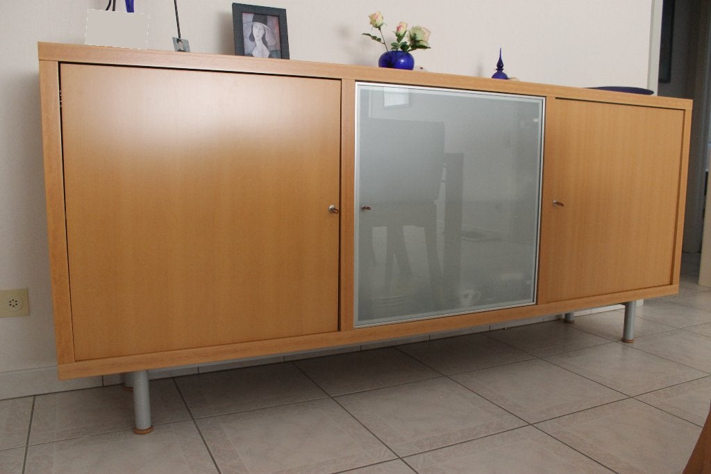 Ligne Roset Eetplaats tafel + stoelen + dressoir, Huis en Inrichting, Ophalen, Gebruikt, Hedendaags modern design, 4 tot 6 stoelen