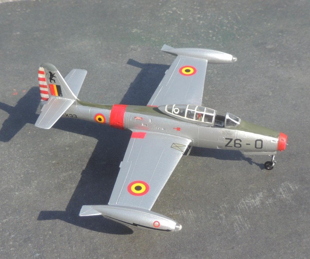 Republic F84G Thunderjet Kleine Brogel 1955, 1:72 tot 1:144, Verzenden, Nieuw, Vliegtuig
