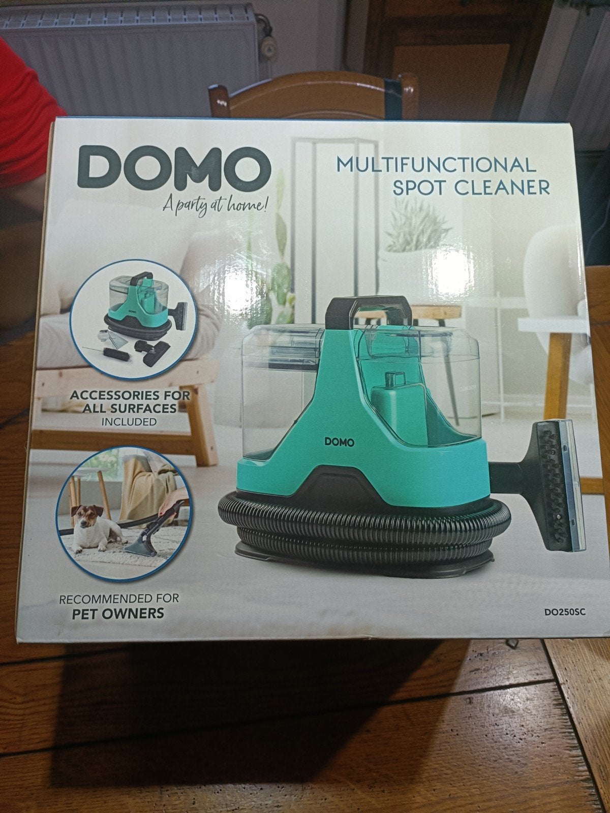 Nettoyeur de taches multifonction DOMO DO250SC - NEUF, Enlèvement