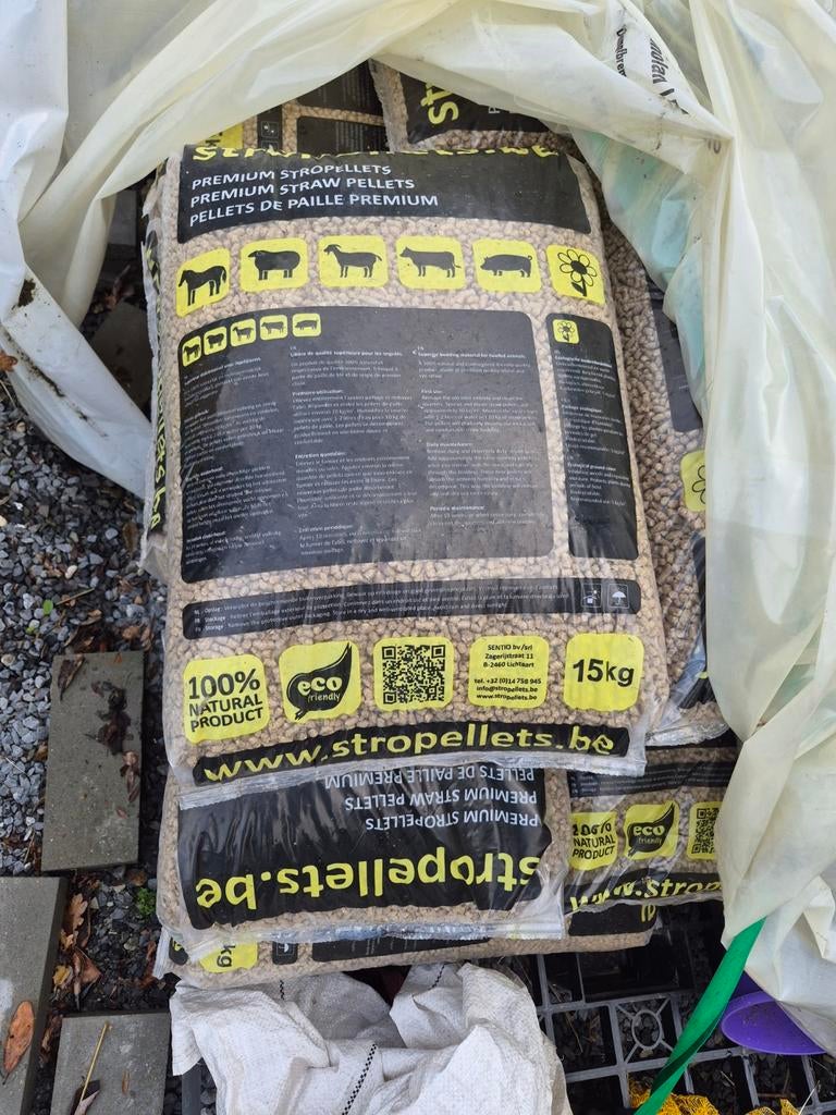 Sac de pellets bio naturel neuf, Enlèvement