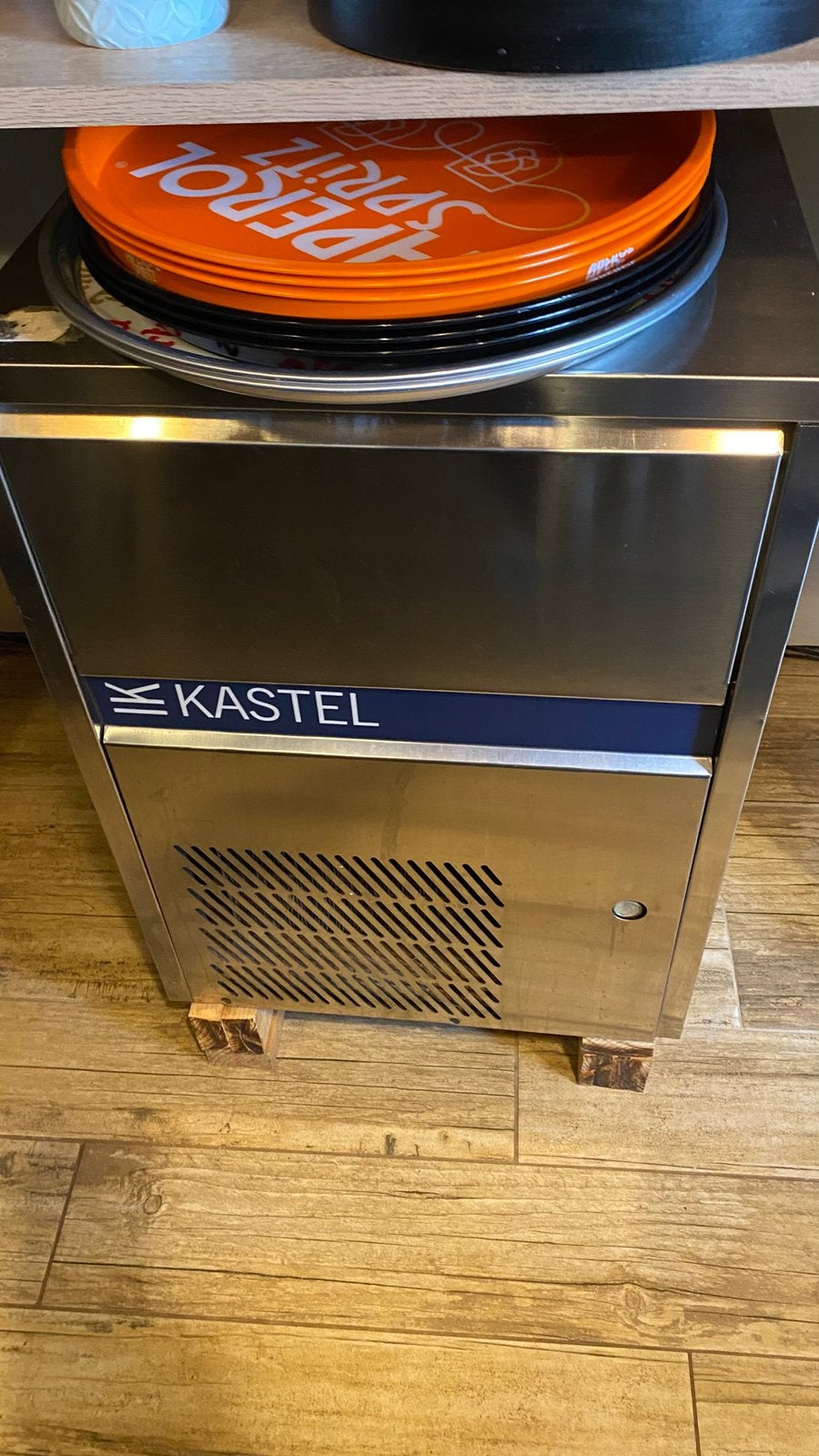 IJsblokjes machine, Ophalen, Gebruikt