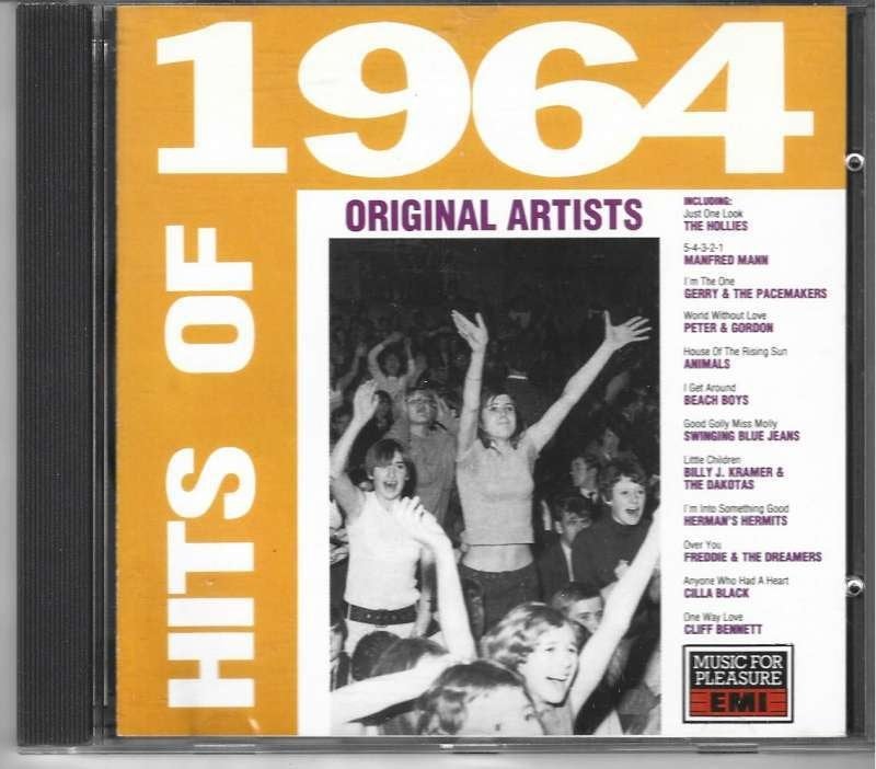CD Hits of 1964, CD & DVD, CD | Compilations, Enlèvement ou Envoi, Comme neuf, Pop