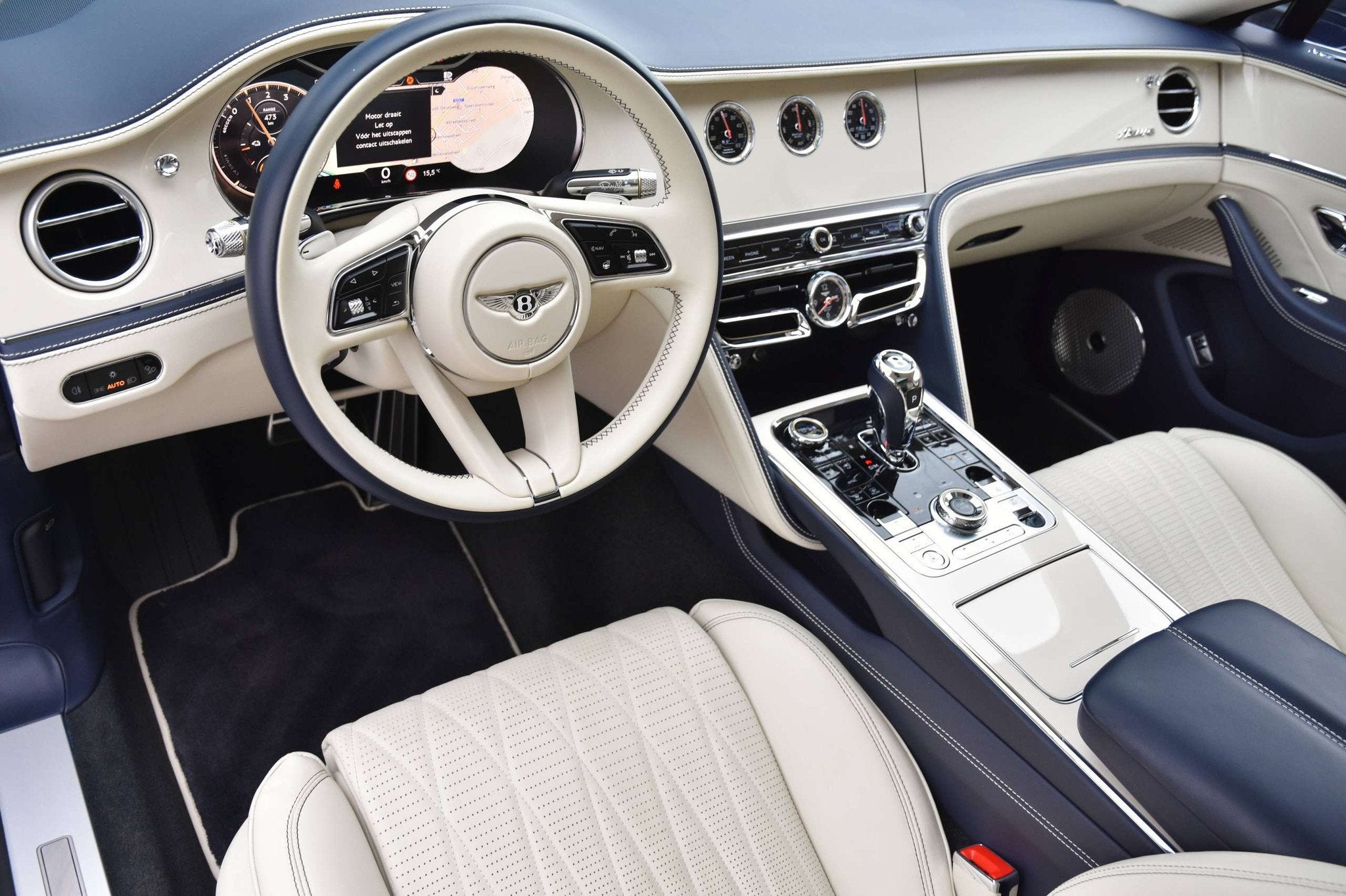 Bentley Flying Spur 2.9I PHEV HYBRID AZURE * 1HD / NP: € 2, Autos, Cuir, Achat, Entreprise, 6 cylindres