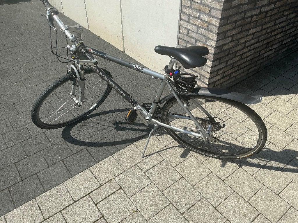 Herenfiets, Fietsen en Brommers, Gebruikt, Velgrem, Versnellingen, 57 tot 61 cm