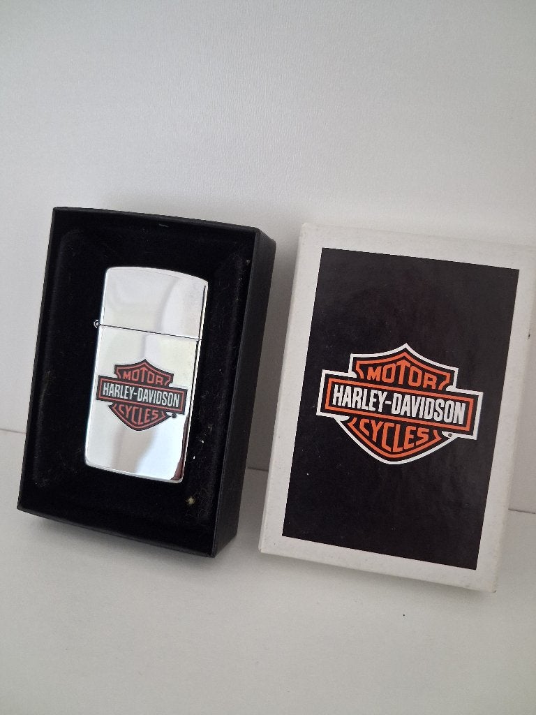 Briquet Zippo Harley-Davidson slim, Enlèvement, Briquet