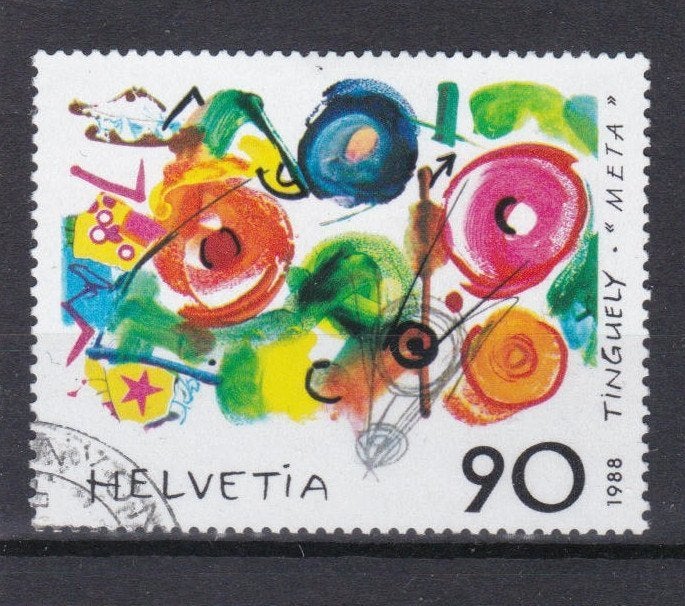 Zwitserland 1988 - nr 1380, Verzenden, Gestempeld