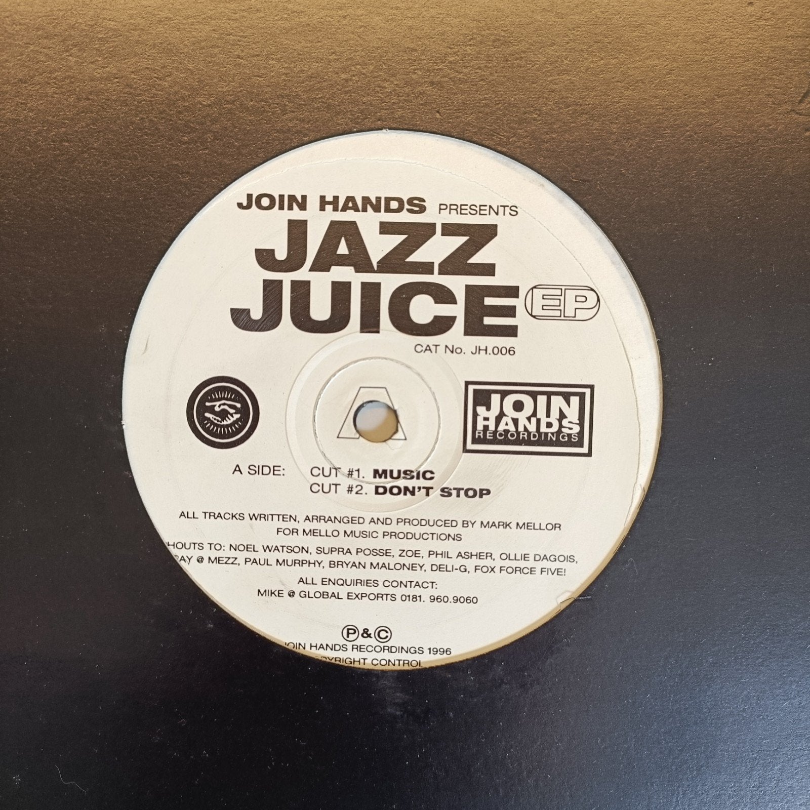 Vinyl maxi single Jazz Juice - Jazz Juice, Ophalen of Verzenden