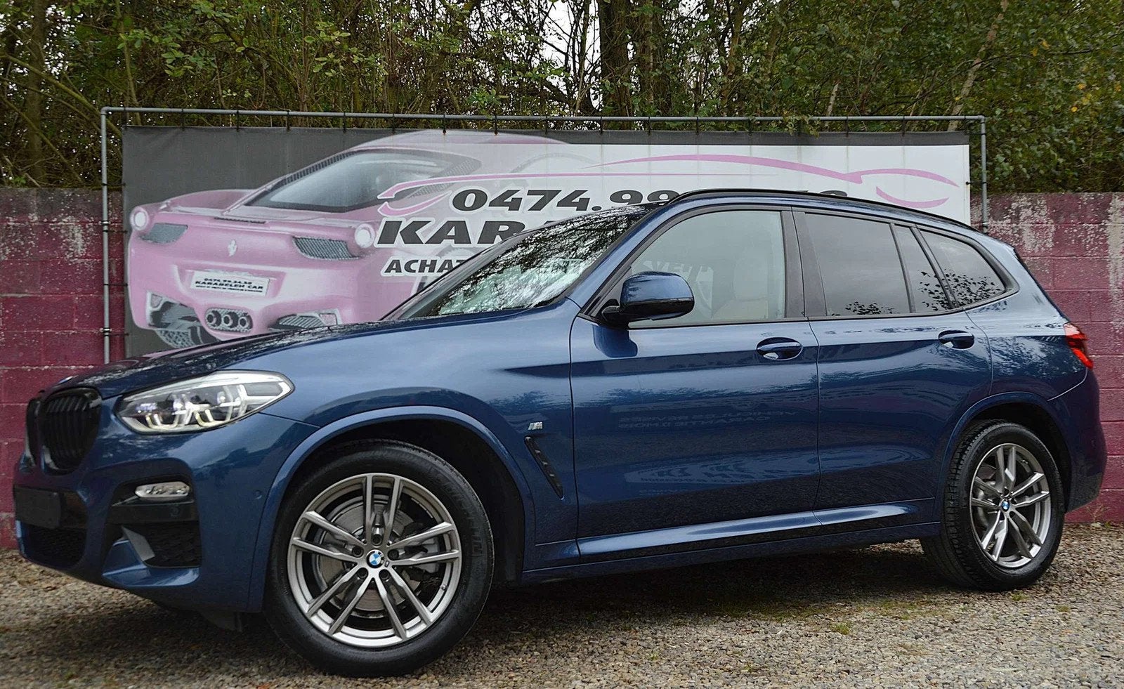 BMW X3 2.0dA xDrive20 Pack M Boite automatique Full options, Autos, Cuir, Achat, Entreprise, https://public.car-pass.be/vhr/e6af2ce6-19c2-4769-b710-cefa1f02751a