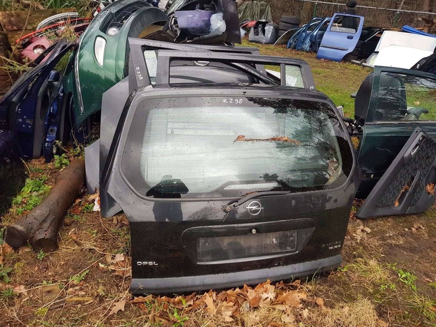 Opel Zafira A achterklep bj 2003, Auto-onderdelen, Gebruikt, -, Ophalen of Verzenden, Achter