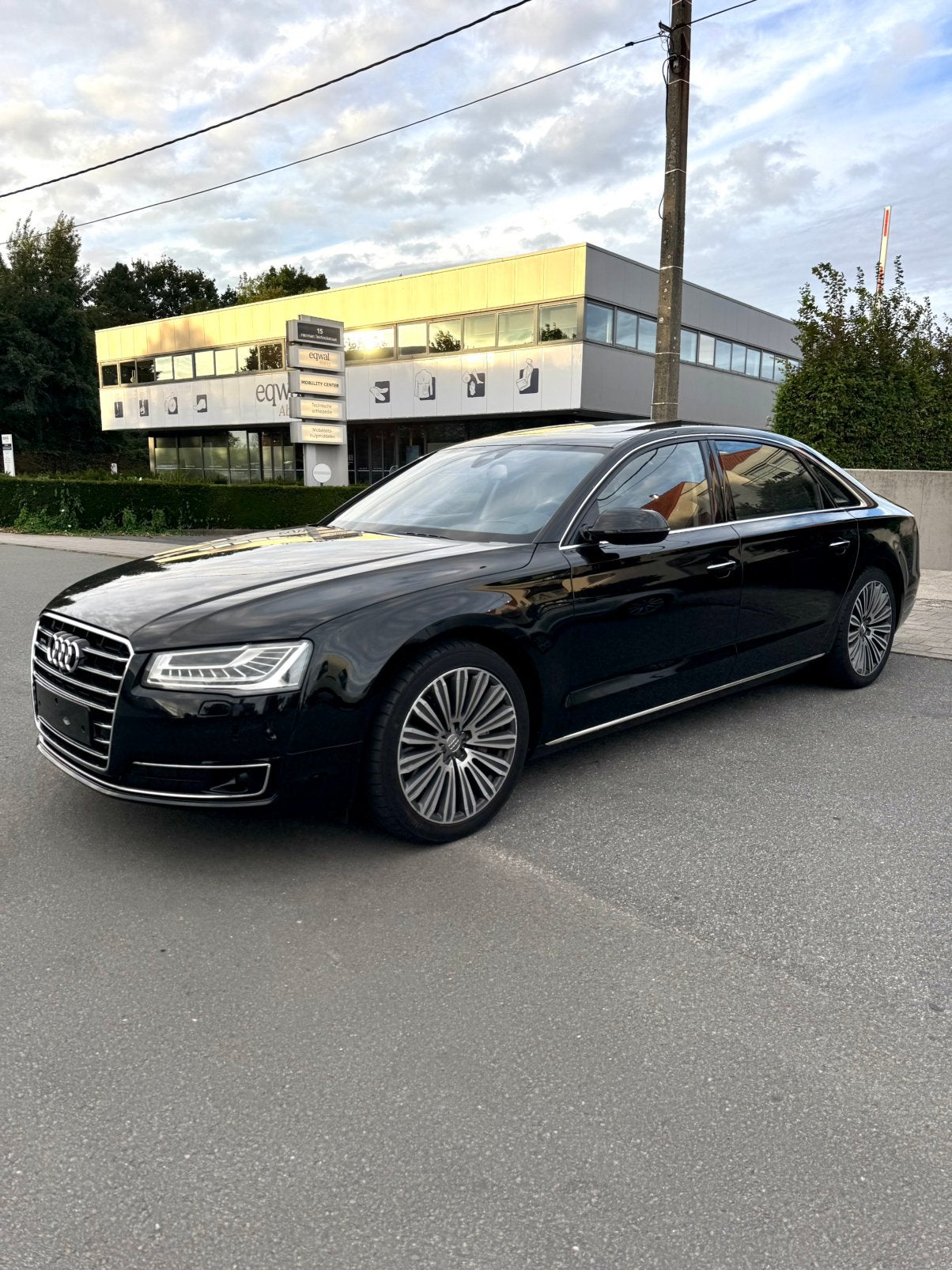 *AUDI A8 LONG  3.0TDI QUATTRO FULL OPTION 2016, Auto's, Audi, Automaat, Zwart, Leder, Diesel