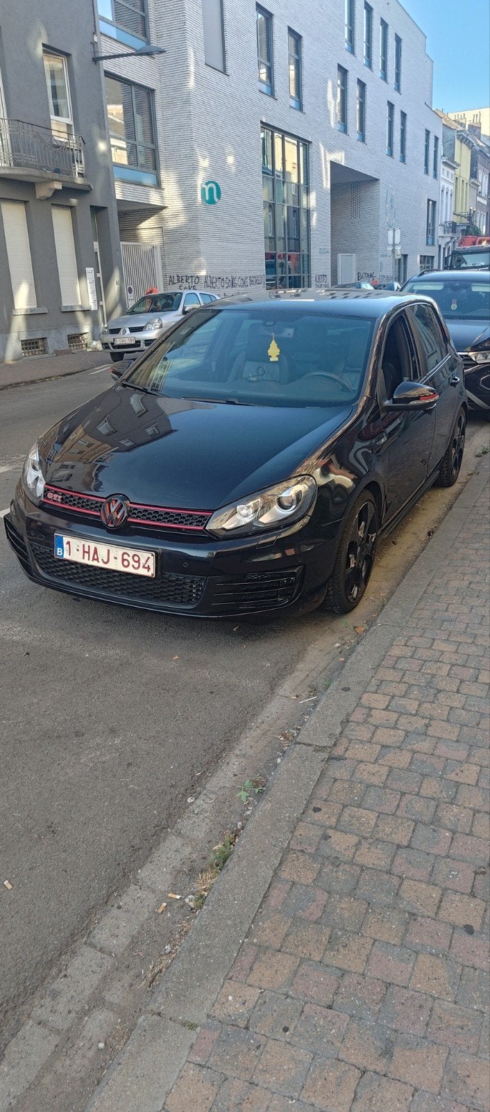Vends VW Golf 6 GTI Stage 2, Autos, Cuir, Achat, Boîte manuelle, Noir
