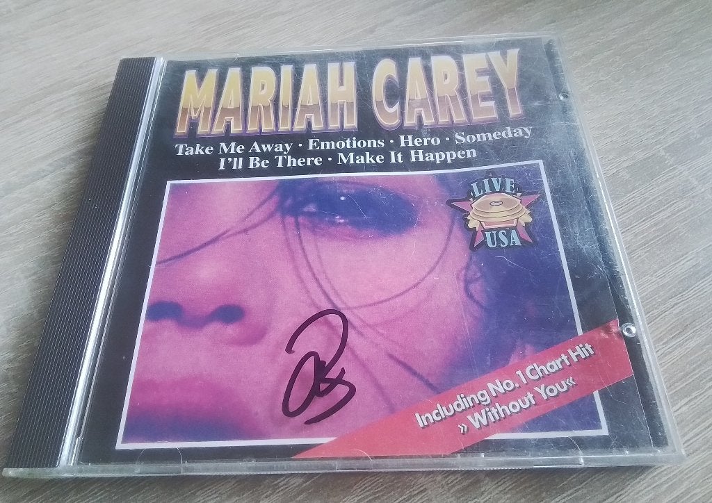 Zeldzame live cd Mariah Carey live in USA, Cd's en Dvd's, Ophalen of Verzenden, Gebruikt, Pop, Live-album