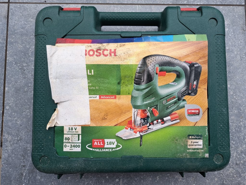 Scie sauteuse sans fil BOSCH PST 18 LI 1 - NEUVE, Neuf, 70 mm ou plus, Enlèvement, Scie sauteuse