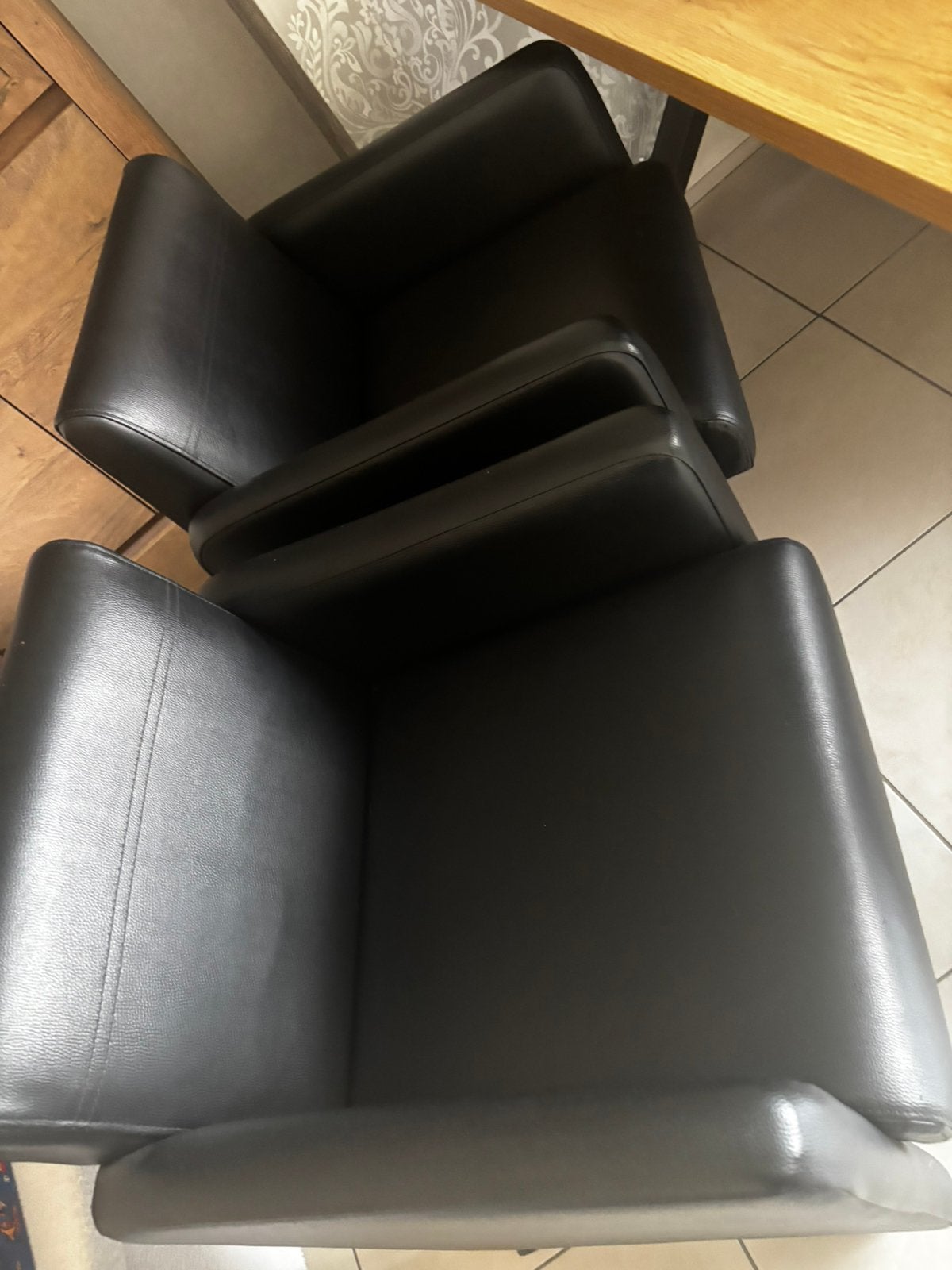 Stoelen op wieltjes, Ophalen, Zo goed als nieuw